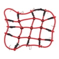 thumbnail image 4 of Red Elástica Rack con para 1/8 1/10 RC Rock Crawler Car rojo Sunnimix Escala RC Luggage Net, 4 of 6
