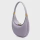 thumbnail image 2 of Bolso de mano con forma de media luna para mujer, bolso de mano con forma de media luna, de piel dividida, de diseñador, de moda, con diseño diagonal, bolsos de pecho suaves y populares, 2 of 4
