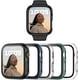 thumbnail image 1 of 5 Pack Case Compatible for Apple Watch Series 8 & Series 7 41mm with Tempered Glass Screen Protector, PC Hard Ultra-Thin Scratch Resistant Bumper Protective Cover for iWatch 41mm Accessories, 1 of 5