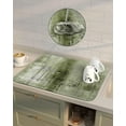 thumbnail image 4 of Sage Green Dish Drying Mat for Kitchen Counter, Super Absorbent Quick Dry Coffee Bar Mat Pad Thin Diatomaceous Sink Mat Non Slip Dish Drainer Mat 23.5x15.5 Modern Abstract Minimalist Painting Art, 4 of 6