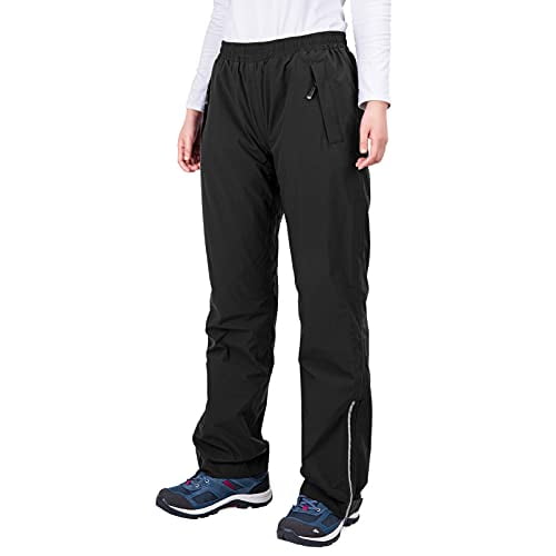 On Waterproof Pants Women - Black & Dark