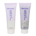 thumbnail image 2 of 2pcs Body Glitter Gel Sliver White Long Lasting Mild Cruelty Free Glitter for Hair Eye Shadow Nail Art, 2 of 4