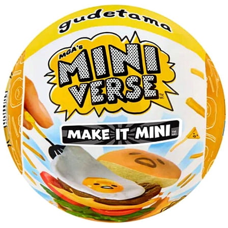 Miniverse Make It Mini Gudetama Mystery Pack (Special Edition, NOT EDIBLE!)