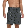 thumbnail image 2 of Fotbe Cute Shark Pantalones Cortos de Pijama para Hombre, Ropa de Dormir, Pantalones de Pijama Cortos para Hombre-4X-Large, 2 of 6
