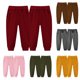 thumbnail image 3 of Odeerbi 2-7 Años Niños Niñas 2 Pcs Pantalones de Deporte Deportivo Entrenamiento Pantalones de Jogger de Verano Joggers de Color Sólido, 3 of 3