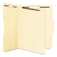 thumbnail image 3 of Smead Self-Adhesive Folder Dividers with Twin-Prong Fasteners for Top/End Tab Folders, 1 Fastener, Letter Size, Manila, 25/Pack, 3 of 3