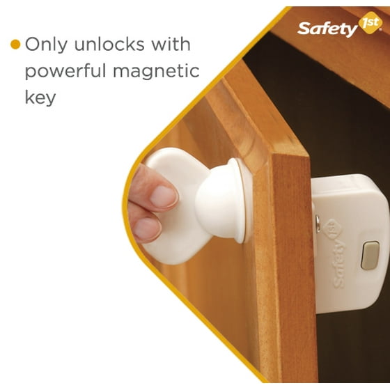 Safety 1st Complete Magnetic Locking System 4 Locks 1 Key White Safety 1st Complete Magnetic Locking System 4 Locks 1 Key White Com