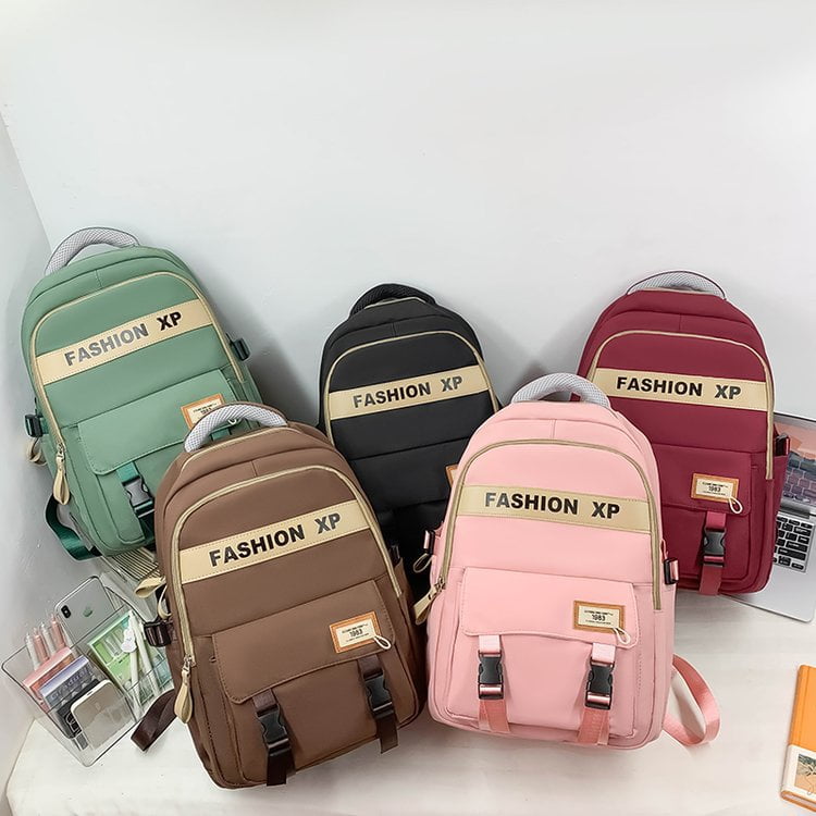 School bag junior high school girl high school student backpack boy college student travel backpack large capacity 2024 new style