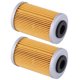 thumbnail image 3 of Filtro de aceite para motocicleta, 2 piezas Filtro de combustible para motor de motocicleta Filtro de aceite Aspecto llamativo, 3 of 9