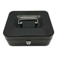 thumbnail image 2 of Cash Box with Slot Lockable Box, Money Saving Box, Collection Money Organizer, Black, 2 of 9