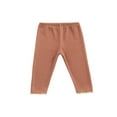 thumbnail image 6 of FNNMNNR Toddler Baby Girls Boys Leggines Rib Knit Lace Trim Pantyhose Winter Warm Tights Leggings Pants Beige 2-3 Years, 6 of 10