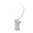 Gray, variant on Selfie Light Rechargeable Clip On Portable LED Video Light For Phone Laptop Live Streaming Video Calls And Outdoor Shooting Color Options Available