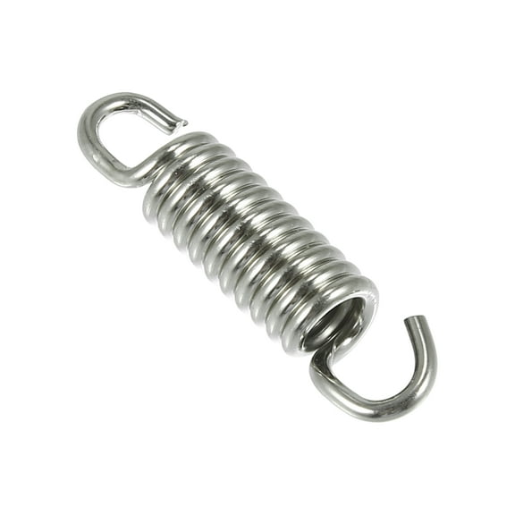 Motorcycle Universal Exhaust Pipe Spring 43mm 1.7" Stainless Steel Exhaust Pipe Spring Hook Modified Accessory