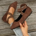thumbnail image 5 of Willtoo Ballet Flats for Women Elastic Crisscross Strap Mary Jane Flat Slip On Casual Ballerina Walking Flats Dress Shoes for Woman Comfortable Cute Loafer Shoes, 5 of 6