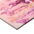 thumbnail image 4 of Karina Pink Contemporary Artistic Color Splash 1'8" x 2'6" Non-Skid Accent Rug, 4 of 8