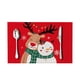 thumbnail image 1 of Feliz Navidad mantel individual resistente al calor plato estera cojín decoración de fiesta, 1 of 5