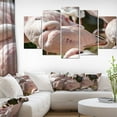 thumbnail image 3 of Design Art Pat De Flamants Roses Se Bouchent Art Sur Toile, 3 of 3