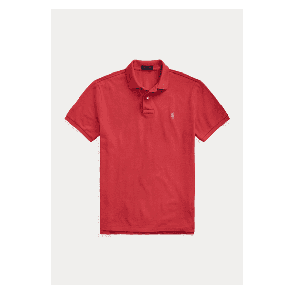 Polo Ralph Lauren Classic Fit The Iconic Mesh Polo Shirt Starboard Red S