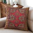 thumbnail image 4 of Decorative Retro Floral Mandala Compass Throw Pillows - Set of 2 Bohemian 20x20 Covers for Couch., 4 of 7