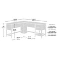 thumbnail image 3 of Sauder Summit Station L-Shaped Desk, 3 of 9