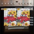 thumbnail image 2 of Spring Sunflowers Kitchen Towels Set of 4, Water Absorbent Dish Towel, Car Bee Farmhouse Pastoral Rustic Decorative Hand Towels - Quick Drying Cloth for Cooking Baking, 18x28 Inch, 2 of 8
