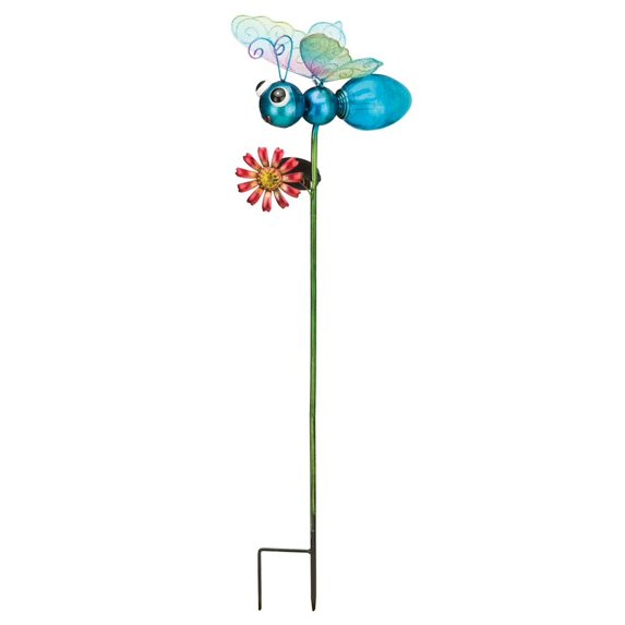 Regal Art and Gift 11477 - 36" Solar Blue Butterfly Stake Garden Stake