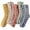 5 Pairs Colors 01, variant on Ksopiavobs Womens Fuzzy Socks Soft Warm Fluffy Socks Winter Sleep Thermal Plush Casual Cozy Home Socks