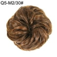 thumbnail image 2 of Koszal Chignon pour Femmes Extension Queue de Cheval Ondulée Bouclée Chignon Postiche Chouchou, 2 of 7