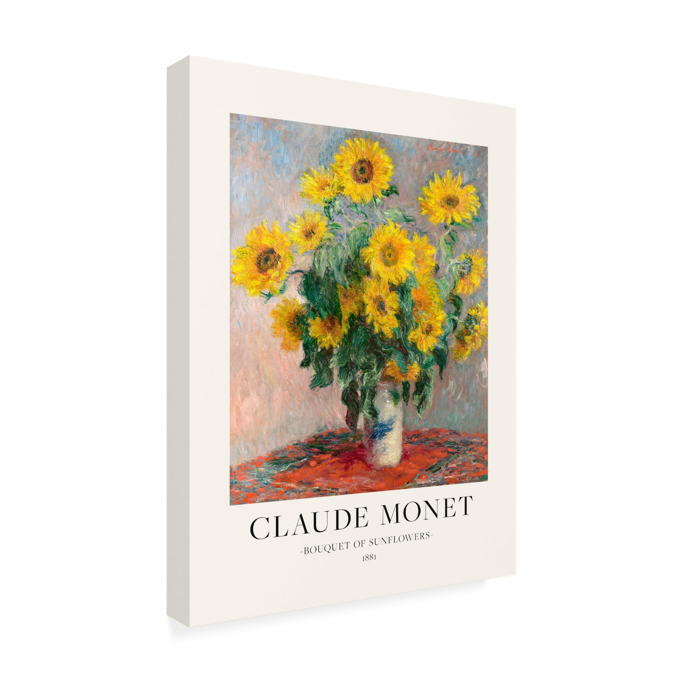 Trademark Fine Art Pictufy  Bouquet Of Sunflowers Canvas Wall Art