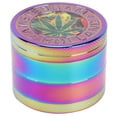 thumbnail image 3 of smoke crusher herb grinder herb crusher Leaf Pattern Smoking Grinder Colourful Zinc Alloy Smoke Crusher Grinding Tool Gift ANGGREK II3117, 3 of 8