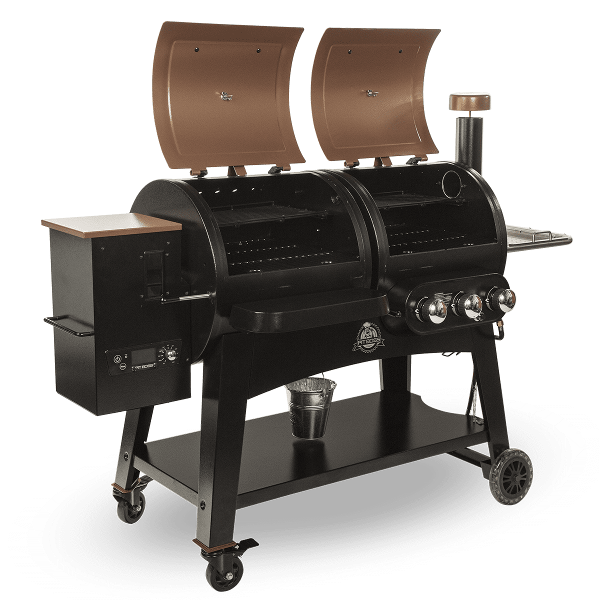 Pit Boss PB1230 Wood Pellet and Gas Combination Grill – The BBQ Emporium