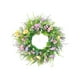 thumbnail image 4 of Corona floral decorativa para puerta de entrada, diámetro 55 cm, decoración de pared rústica realista, corona de boda para ventana, pared,, 4 of 9