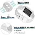 thumbnail image 2 of HSHDLDF Green Sport Band Compatible Silicone Fitbit Charge 5/4/3 SE Band with Case All In One Case with Band for Fitbit Charge 5 Bands for Men Fitbit Charge 4 Band Waterproof Charg, 2 of 7