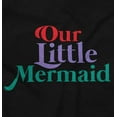 thumbnail image 2 of Cute Daughters Mermaid Birthday Party Bodysuit Jumper Girls Infant Baby Brisco Brands 12M, 2 of 6