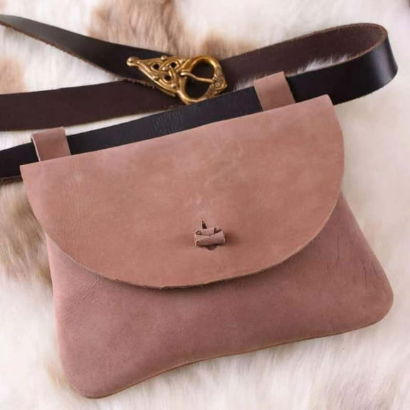 PU Waist Belt Pouch Bag Medieval Vintage Waterproof Steampunk Waist Purse Wallet