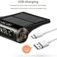 thumbnail image 3 of Solar-Powered Rv/Trailer Tpms W/4 Sensors & LCD for Live Tire Pressure/Temp, Trailer Tire Pressure Monitoring System, Travel Accessories, Rapid Pressure Loss Warning, 24/7 Guardian, 3 of 8