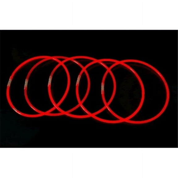 Glow Necklace, Red Tube of Fifty