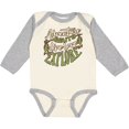 thumbnail image 3 of Inktastic Camping Hiking Trekking Adventure Boys or Girls Long Sleeve Baby Bodysuit, 3 of 5