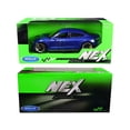 thumbnail image 3 of Porsche Taycan Turbo S Blue Metallic "NEX Models" 1/24 Diecast Model Car by Welly, 3 of 3
