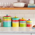 thumbnail image 5 of Certified International 4 Piece Mariachi Canister Set, Multicolor, 5 of 5