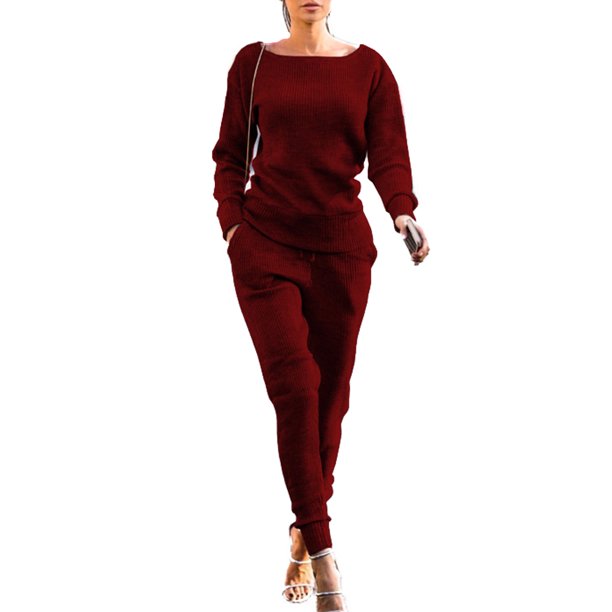 jogging pants and sweatshirt