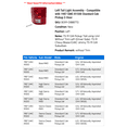 thumbnail image 2 of Left Tail Light Assembly - Compatible with 1987 GMC R1500 Standard Cab Pickup 2-Door, 2 of 2
