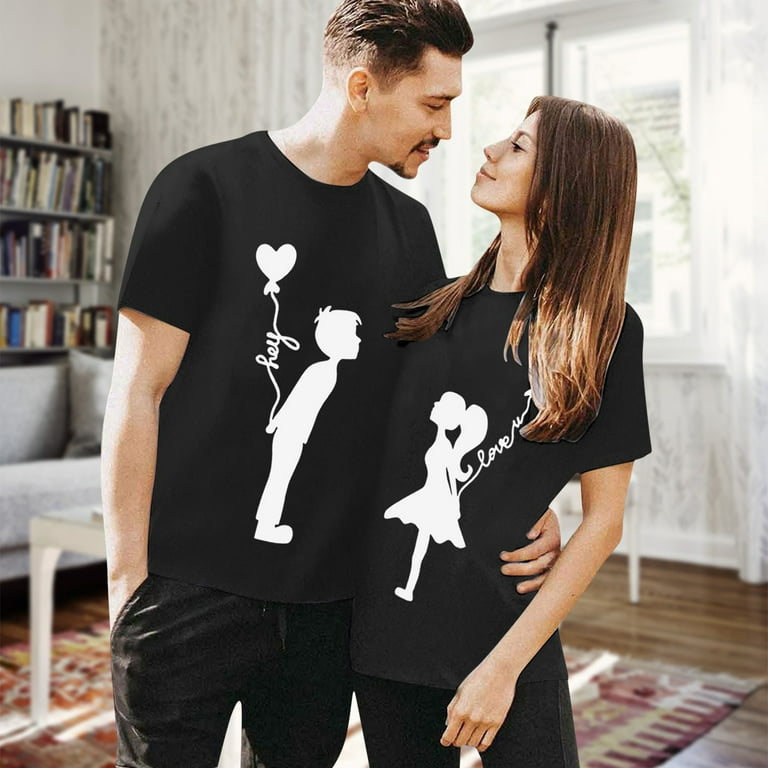 Honeymooning Couple Matching Set: Perfect Newlywed Gift for Husband & Wife T-Shirt