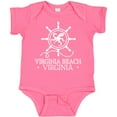 thumbnail image 3 of Inktastic Virginia Beach VA Nautical Boys or Girls Baby Bodysuit, 3 of 5