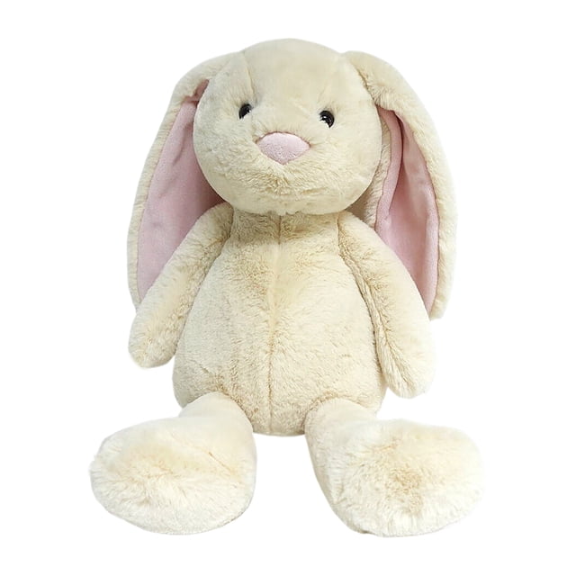 Kid Connection Cream Cuddly Bunny Plush Stuffed Animal 12”