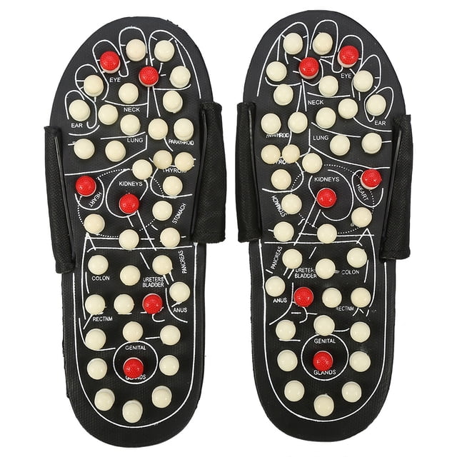 Zapatillas De Masaje Portátiles, Masajeador De Pies Portátil, Sandalias De Masaje Para Hombres Y Mujeres, Zapatos 44-45 Con Puntos Giratorios