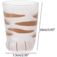 thumbnail image 4 of Cute Cat Claw Glass Cup Office Coffee Cup Breakfast Milk Glass Cup Gift Banmo, 4 of 5