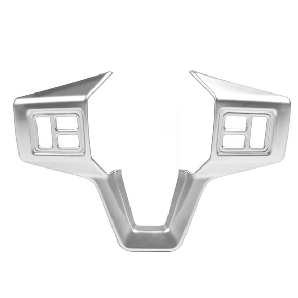 Car Steering Wheel Cover Silver Decorative Trim Cover Replacement for Polaris RZR PRO XP 2021 and Later