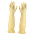 thumbnail image 2 of Guantes de 45 cm para la limpieza del hogar Espesar Manga larga Guantes de limpieza de cocina reutilizables suaves para lavado de autos Trabajo Lavado Amarillo Sunnimix Guantes de cocina, 2 of 8