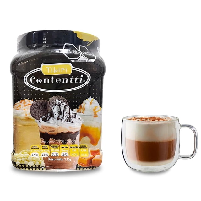 Polvo para Cappuccino Tíbiri Contentti Moka 1 Kg